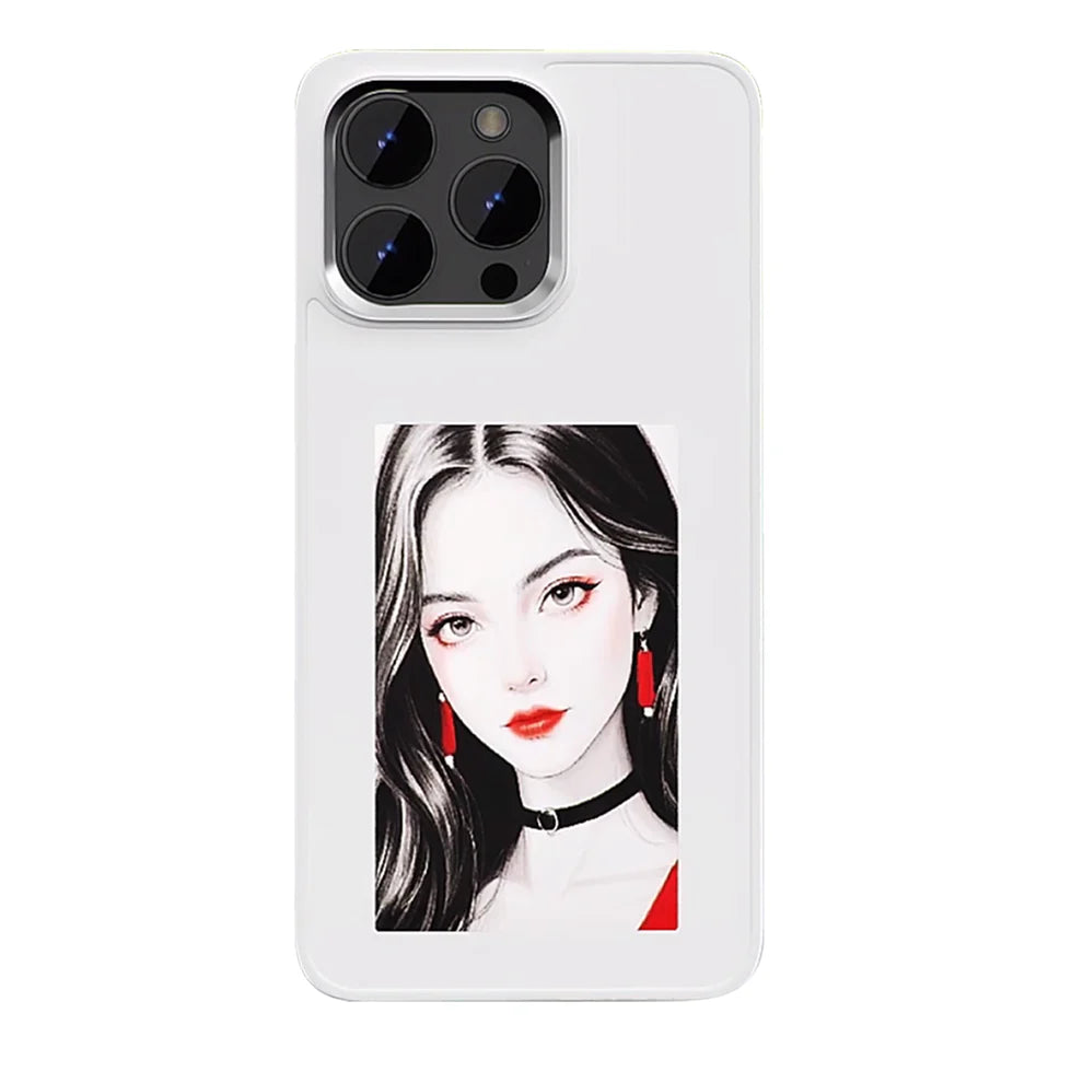 iPhone case in 2025, iPhone 16 pro 4-color HD 4.0-inch large screen, built-in lens holder, the best smart NFC phone case
